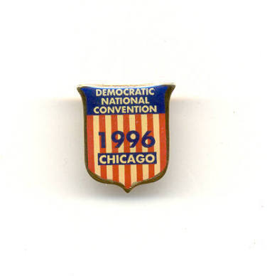1996 Chicago Democratic National Convention Lapel Pin