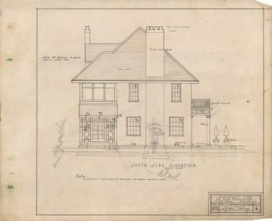 Drawing, Thompson Architectural - Charles Frauenthal, Little Rock