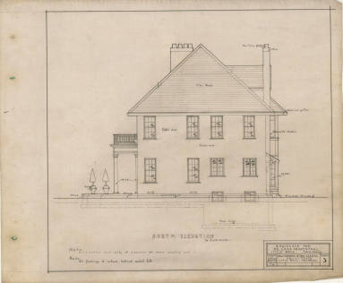 Drawing, Thompson Architectural - Charles Frauenthal, Little Rock