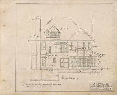 Drawing, Thompson Architectural - Charles Frauenthal, Little Rock