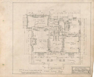 Drawing, Thompson Architectural - Charles Frauenthal, Little Rock