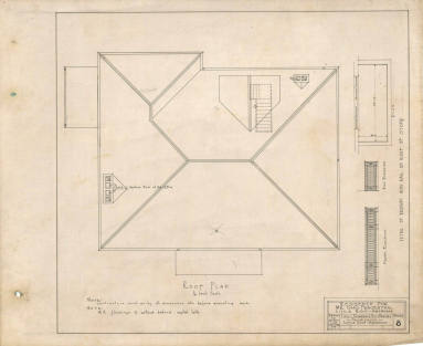 Drawing, Thompson Architectural - Charles Frauenthal, Little Rock
