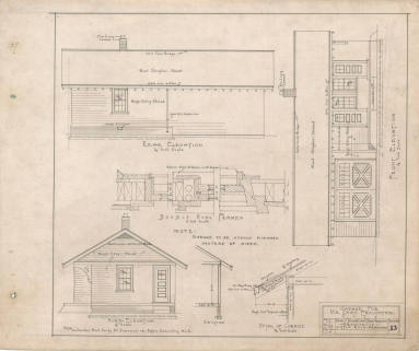 Drawing, Thompson Architectural - Charles Frauenthal, Little Rock