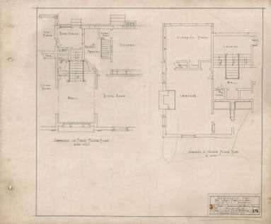 Drawing, Thompson Architectural - Charles Frauenthal, Little Rock
