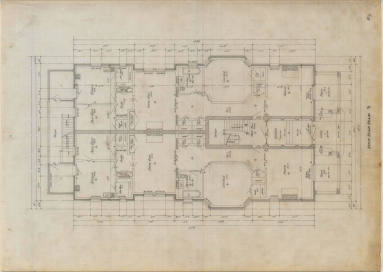 Drawing, Thompson Architectural - M.C. Tombler, Hot Springs, Arkansas