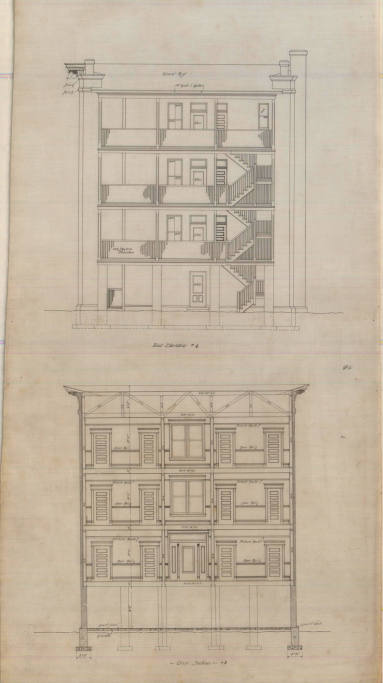 Drawing, Thompson Architectural - M.C. Tombler, Hot Springs, Arkansas